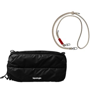 Pack Bottle Sacoche Medium Black Puffer