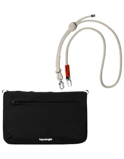 Pack Flat Sacoche Small Black Tech Sateen