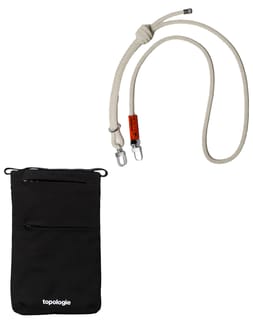Pack Phone Sacoche Black Tech Sateen