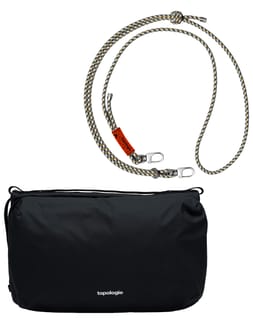 Pack Bottle Sacoche Large Black Ripstop Dry