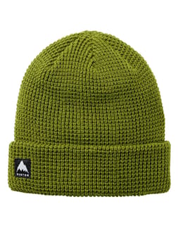 Recycled Waffle Beanie Calla Green