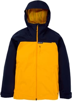 M Lodgepole 2L Jacket True Black Goldenrod
