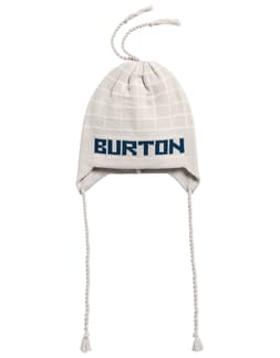 80'S Earflap Beanie Gryhtr/Stout White/Selvedge Blue