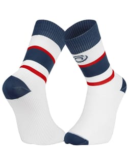 Socquettes Light Run Haute Ibiza Bleu/Rouge