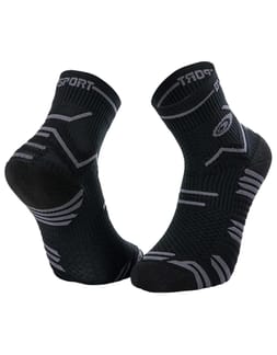 Socquettes Trail Ultra Noir/Gris