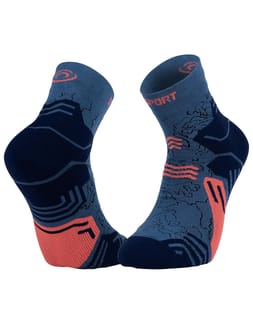 Trek GR Mid Lyocell Bleu/Corail