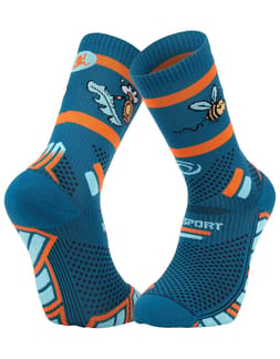 Socquette Trail Ultra.2 Collector DBDB Beebeer Bleu/Orange