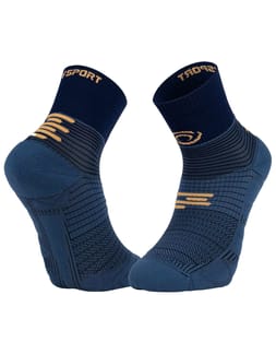 Socquette Run Marathon.2 Mid Bleu/Marine