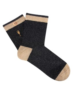 Poinsettia Socks W