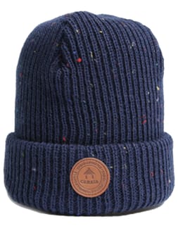 Clover Beanie Dark Blue