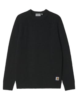 Anglistic Sweater Speckled Black