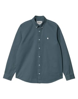 L/S Madison Shirt Storm Blue / Wax