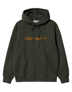 Hooded Carhartt Sweat Boxwood / Ochre