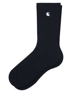 Madison Pack Socks Black / White + Black / White