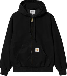 Active Jacket Rinsed Black