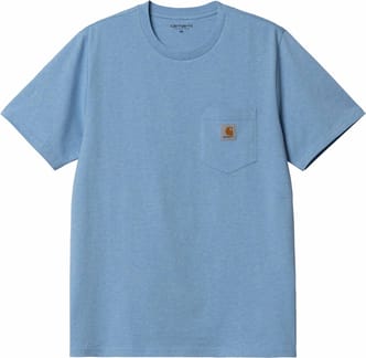S/S Pocket T-Shirt Piscine Heather