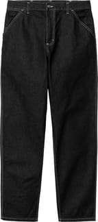 Simple Pant One Wash Black