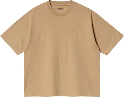 W' S/S Chester T-Shirt Dusty H Brown