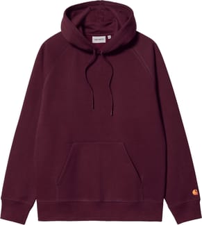 Hooded Chase Sweat Amarone / Gold