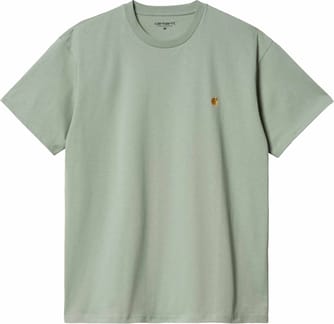 S/S Chase T-Shirt Glassy Teal / Gold