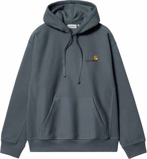 Hooded American Script Sweat Ore