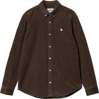 L/S Madison Cord Shirt Buckeye / Wax