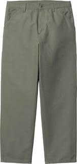 Single Knee Pant Smoke Green Rinsed