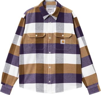 L/S Lyman Shirt Lyman Check, Cassis