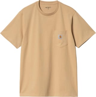 W' S/S Pocket T-Shirt Dusty H Brown