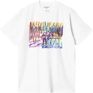 S/S Ollie Mac Icy Lake T-S White