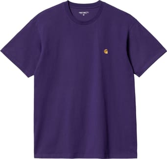 S/S Chase T-Shirt Tyrian / Gold