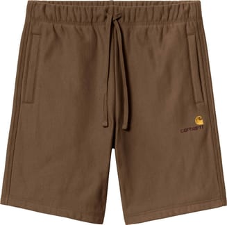American Script Sweat Short Lumber