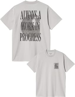 S/S Always a WIP T-Shirt Sonic Silver