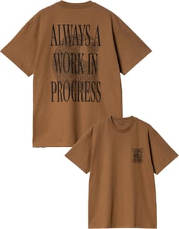 S/S Always a WIP T-Shirt Hamilton Brown