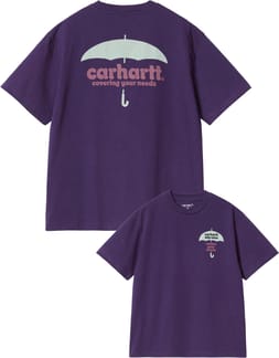 W' S/S Cover T-Shirt Tyrian