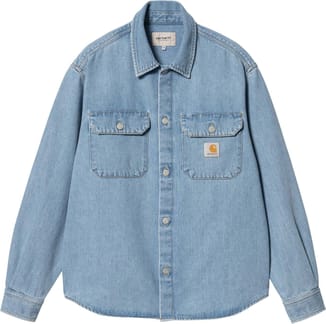 Harvey Shirt Jac Blue Stone Bleached