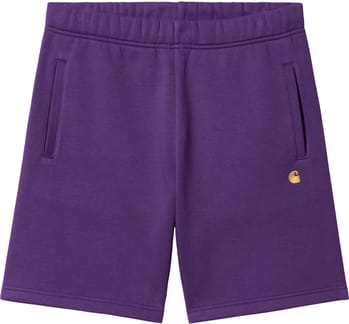 Chase Sweat Short Tyrian / Gold