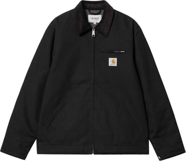 Detroit Jacket Black / Black Rigid