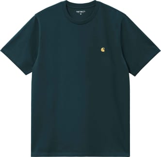 S/S Chase T-Shirt Duck Blue / Gold