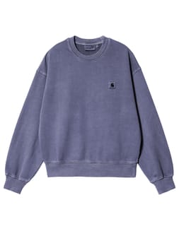 W' Nelson Sweatshirt Aura Garment Dyed