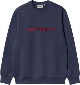 Carhartt Sweat Air Force Blue / Malbec