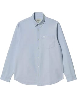 L/S C-Logo Shirt Bleach / White