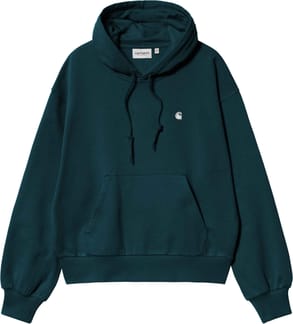 W' Hooded Casey Sweatshirt Duck Blue / Silver