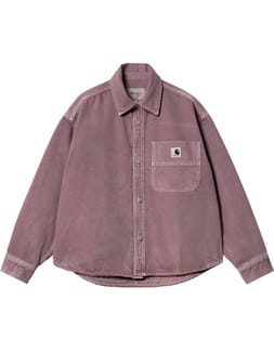 W' Georgia Shirt Jac Dusty Fuchsia Stone Dyed