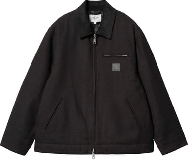 Truman Coat Chocolate / Black