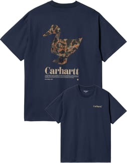 S/S Fold Duck T-Shirt Air Force Blue