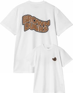 S/S Brown Ducks T-Shirt White