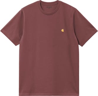 S/S Chase T-Shirt Dusky Pink / Gold