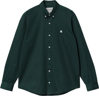L/S Madison Shirt Dark Fir Wax