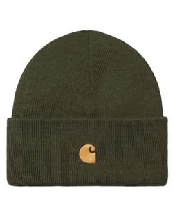 Chase Beanie Olive / Gold